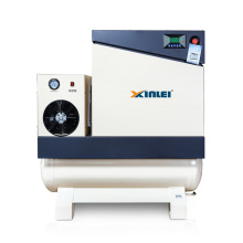 XLAMTD20A high duty all in one screw air compressor with dryer tank